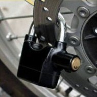 Velký visací zámek s alarmem