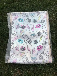 Dívčí stahovací vak na záda